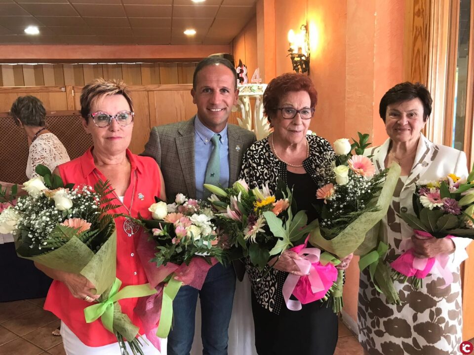 Las Amas de casa de Pinoso conmemoran su 34 aniversario