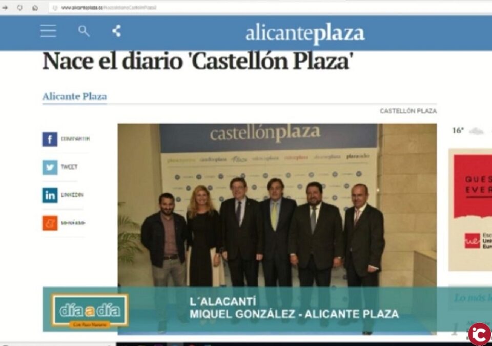 Actualidad de la comarca de l´Alacantí con la colaboración de Alicante Plaza 18/10/18