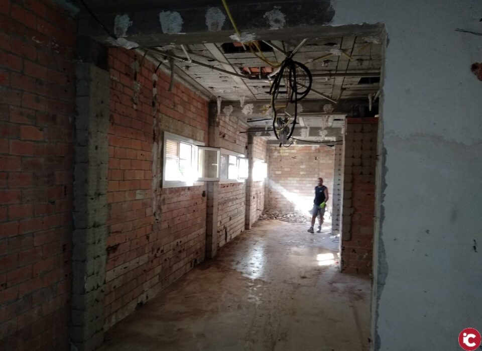 Continúan las obras de mejora de la cocina de nuestra residencia APADIS