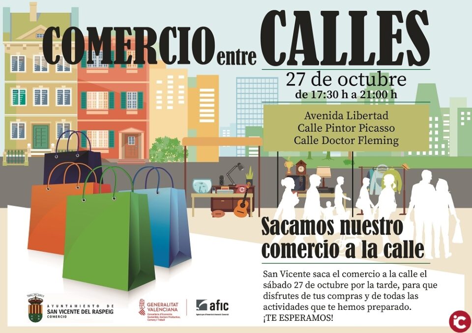 El comercio de toda la ciudad sale el sábado a la calle