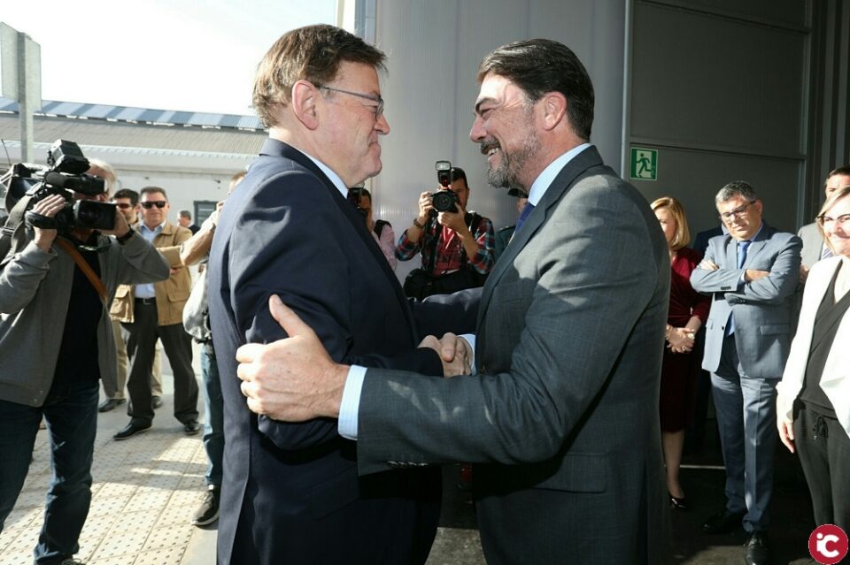 El alcalde de Alicante reclama a la Generalitat que acelere para acabar el túnel de la Serra Grossa