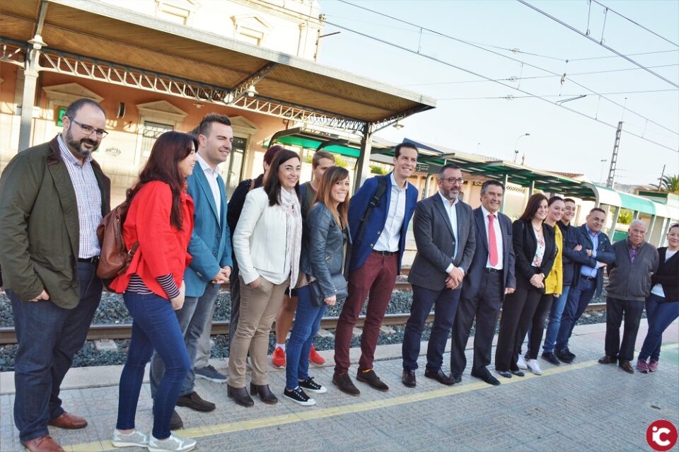 El nuevo servicio de Cercanías que conecta Elda con Alicante entra en funcionamiento