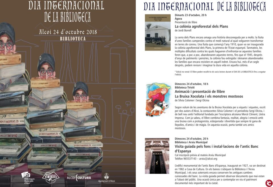 Enguany les Biblioteques Municipals celebren el Dia de la Biblioteca