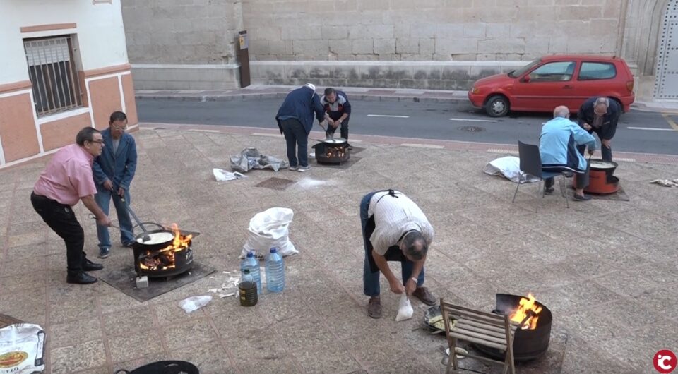 Hoy se ha celebrado el Concurso de Gachamigas de la A.D.P. de Sax