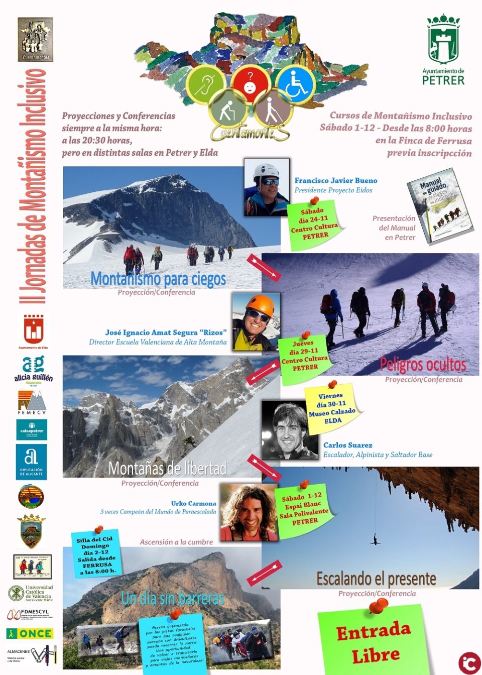 Cuentamontes y el Montañismo inclusivo