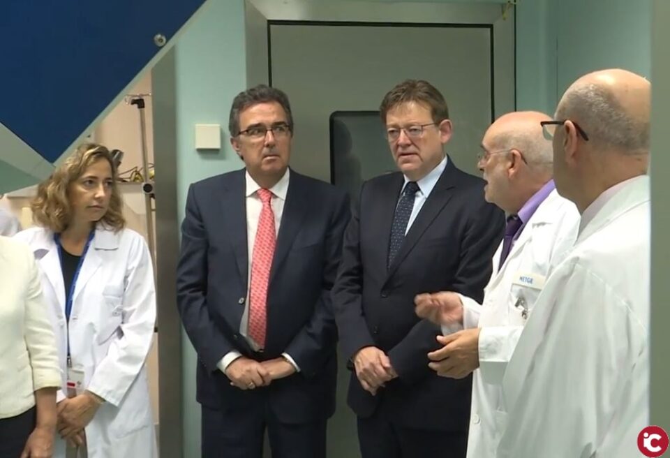 Puig: L'equipament oncològic del conveni amb Fundació Amancio Ortega millorarà la vida dels pacients