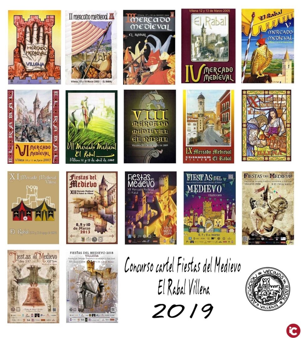 Bases del concurso para el cartel anunciador de las XVIII Fiestas del Medievo de Villena