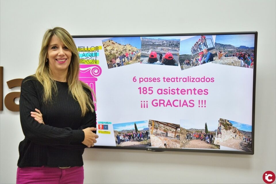 Las visitas teatralizadas a El Monastil despiden la temporada con un éxito de participación