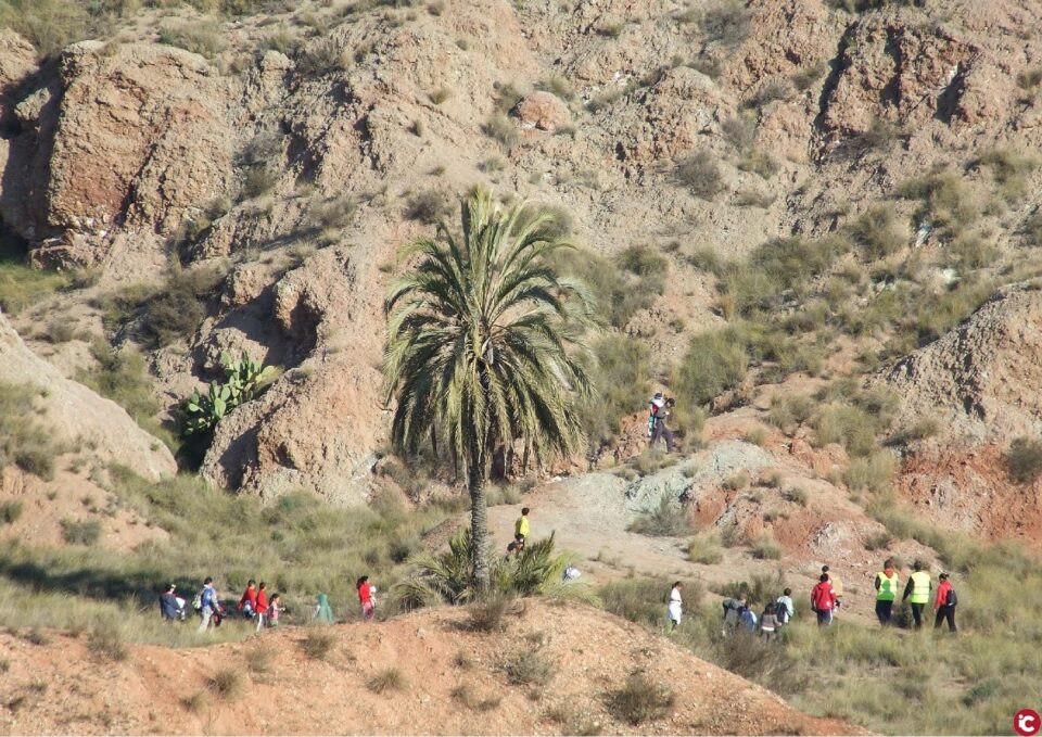 Las escuelas deportivas de Aspe visitan el paraje de UPANEL