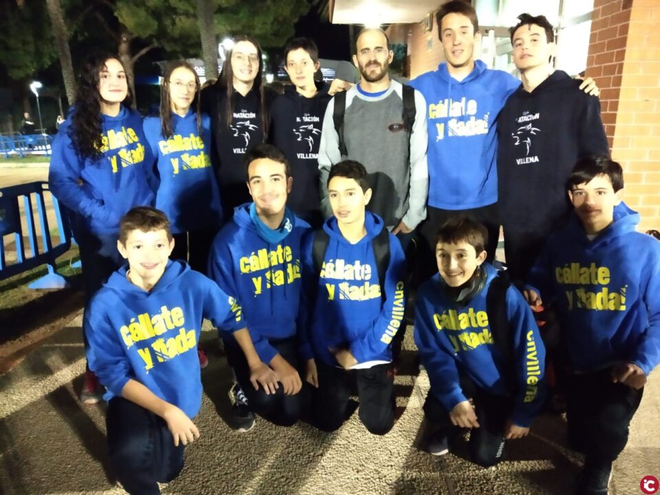 Disputada la 1ª jornada de la liga Promesas por los alevines del Club Natación Villena