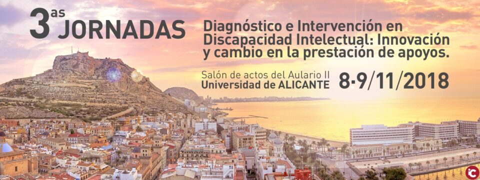 Más de 250 profesionales se darán cita en las III Jornadas sobre Diagnóstico e Intervención en Discapacidad Intelectual