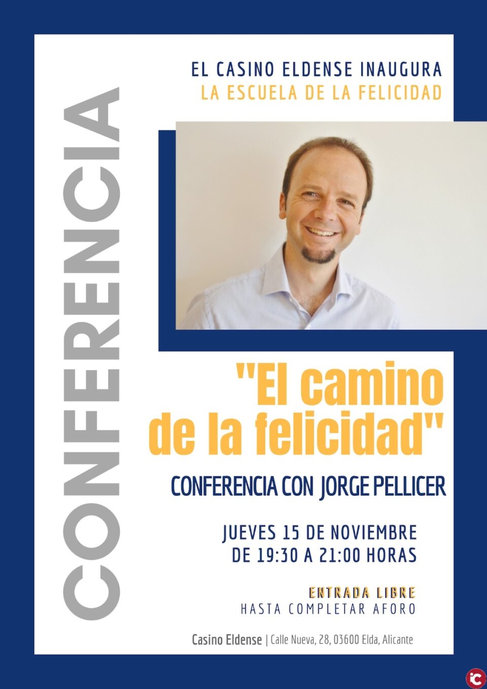 El Casino Eldense inaugura la Escuela de la Felicidad