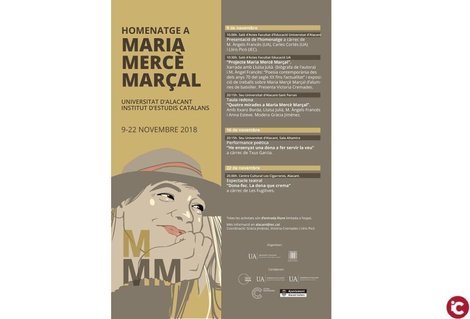 La Universitat d'Alacant i l'Institut d'Estudis Catalans reten homenatge a Maria Mercè Marçal