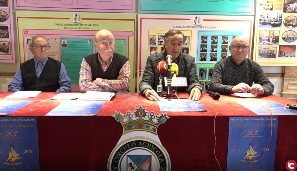 Este viernes se inaugura la exposición del 25 Aniversario de la Coral Ambrosio Cotes