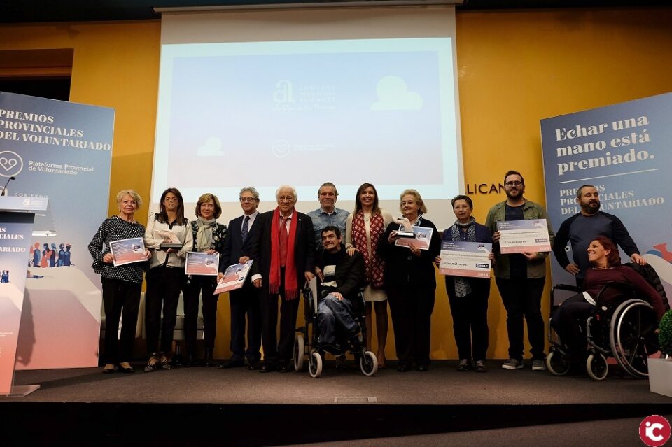 Se entregan los I Premios Provinciales de Voluntariado