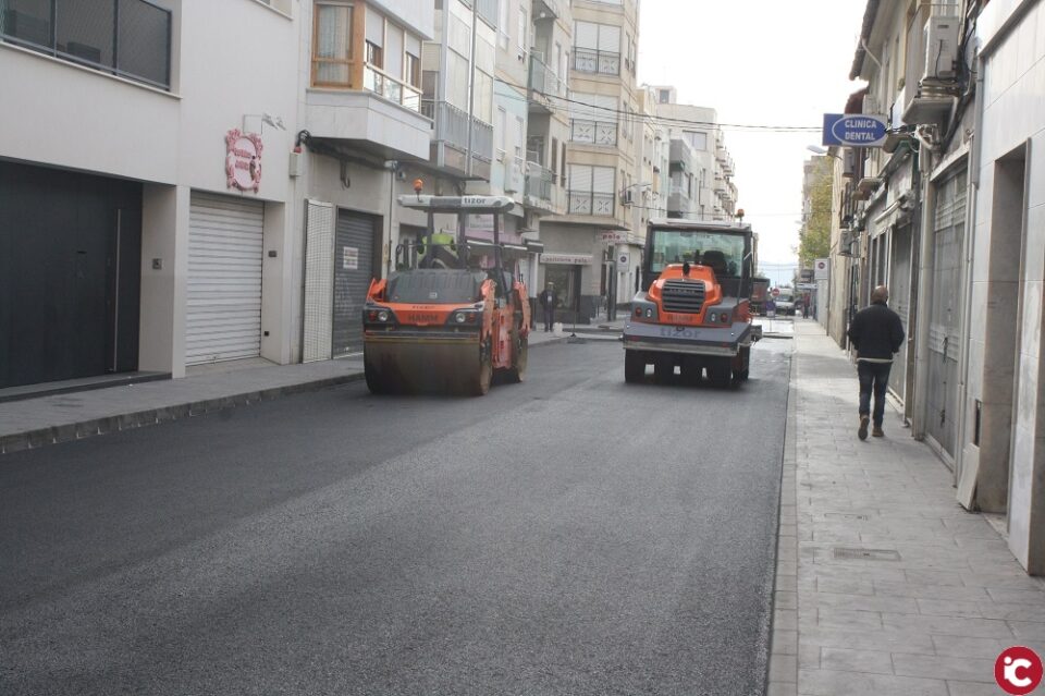 Se ponen en marcha las obras de reasfaltado en Colón
