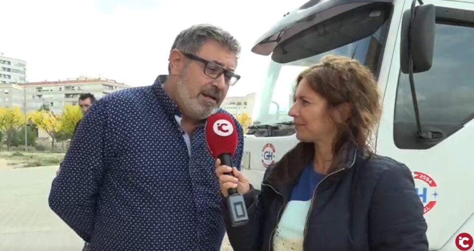 Todo preparado para la celebración de la "Festa dels Capitans"