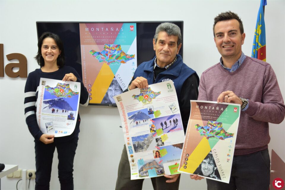 Elda acoge dos conferencias sobre deporte adaptado con motivo de las II Jornadas de Montañismo Inclusivo de Cuentamontes