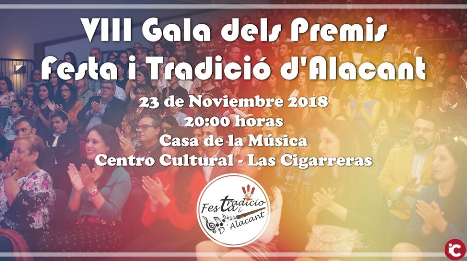 Falta un día para la celebración de la octava Gala de Festa i Tradició d'Alacant en la Casa de la Música del Centro Cultural - Las Cigarreras