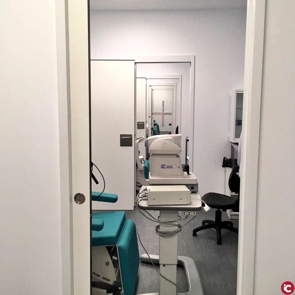 Este sábado ya se ha pasado la consulta de Oftalmología en la nueva zona de consultas del Hospital de Elda