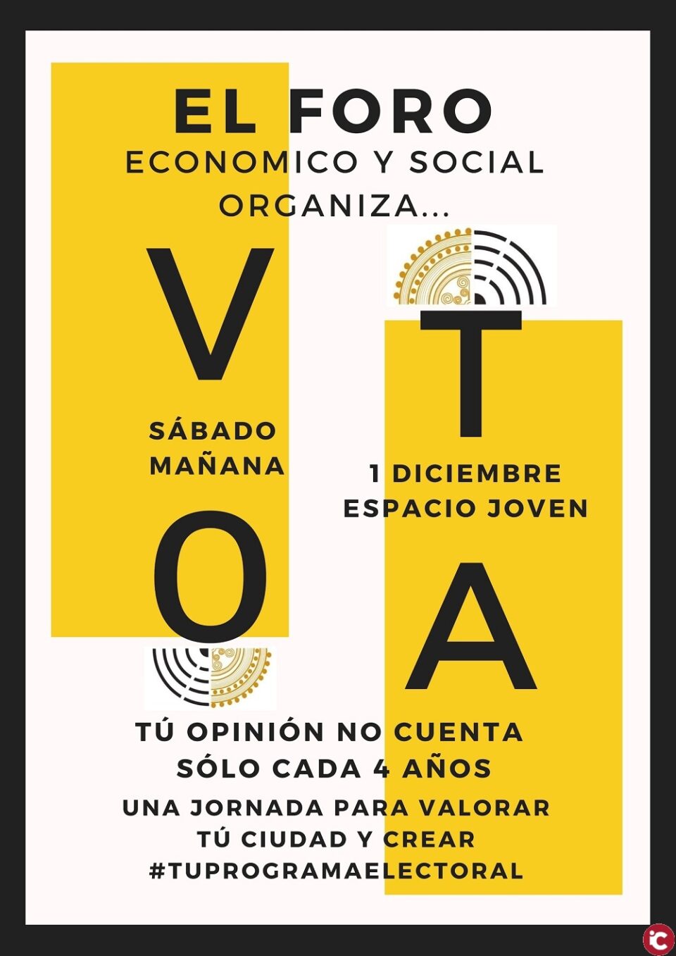 El foro económico y social te invita a opinar y reflexionar sobre Villena