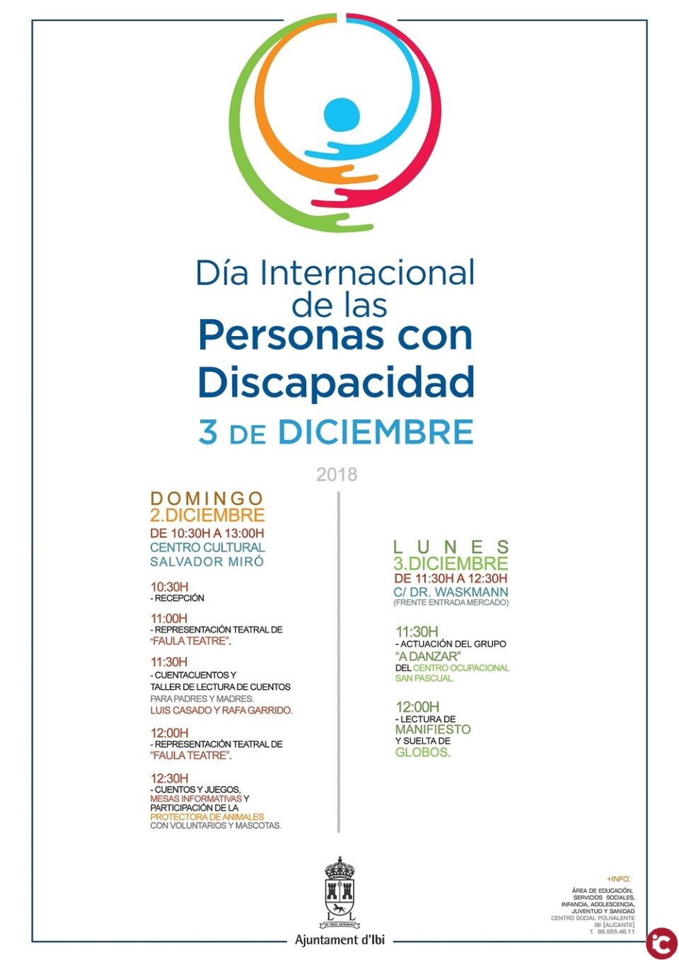 Ibi celebra el Día Internacional de las Personas con Discapacidad