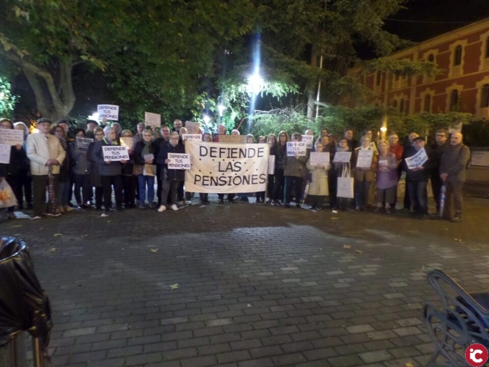 Manifestación en defensa de las pensiones en Alicante