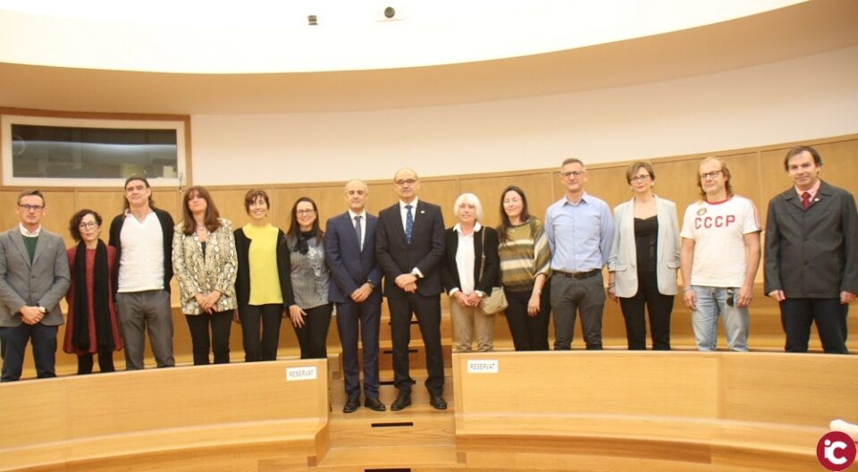 El rector presideix la presa de possessió de l'equip deganal de la Facultat de Ciències