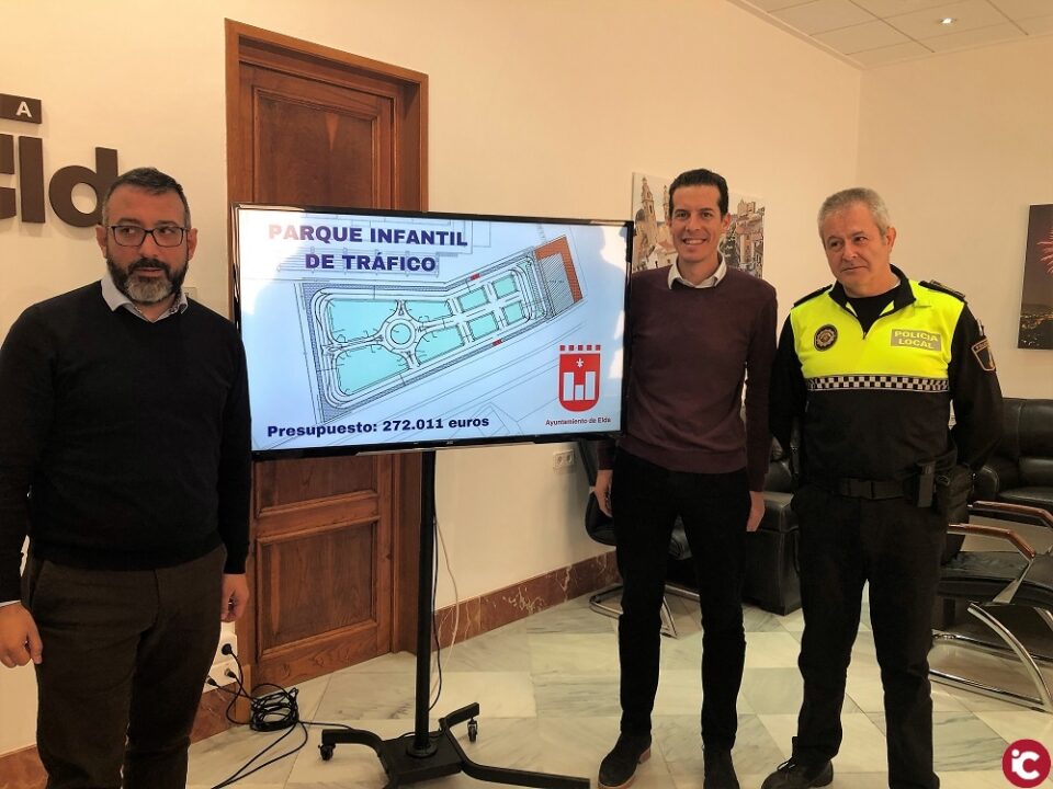 El Ayuntamiento de Elda construirá el nuevo parque infantil de tráfico junto al Nuevo Pepico Amat