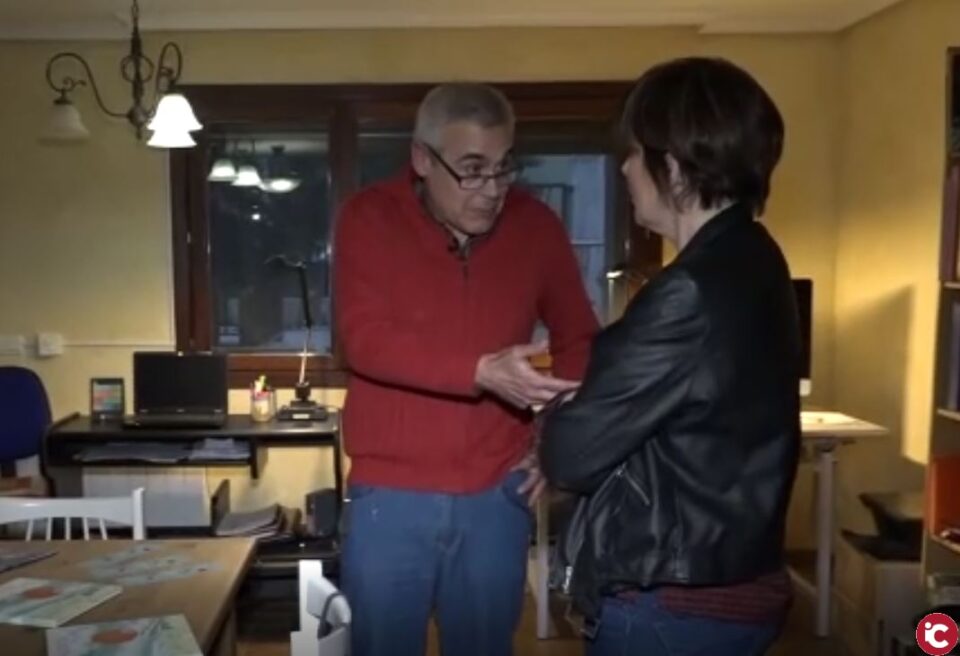 La Escalera con el ilustrador villenense