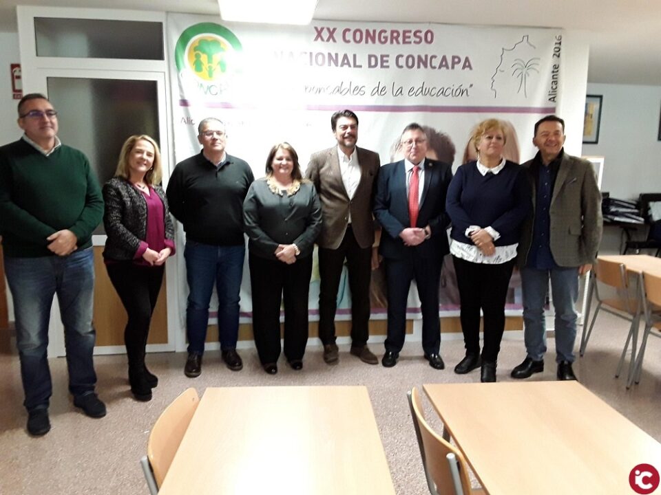 Luis Barcala anuncia la propuesta de recuperar el distrito único en Alicante para devolver a los padres la elección del centro educativo de sus hijos