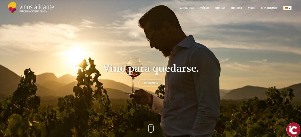 Vinos Alicante DOP estrena nueva web