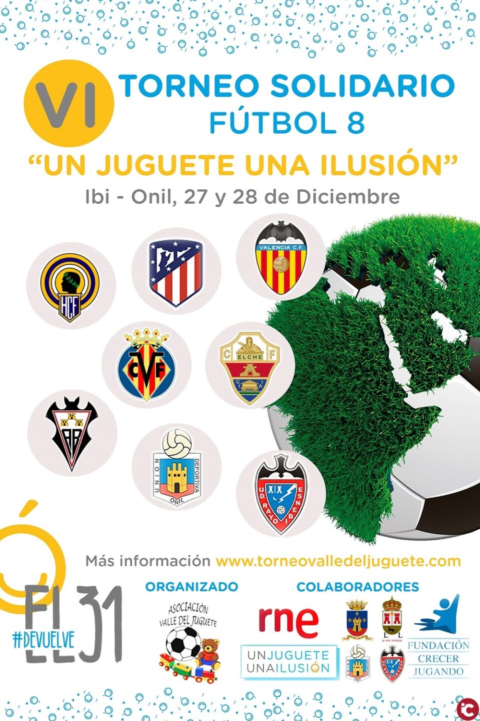 VI Torneo de Fútbol Solidario Un juguete