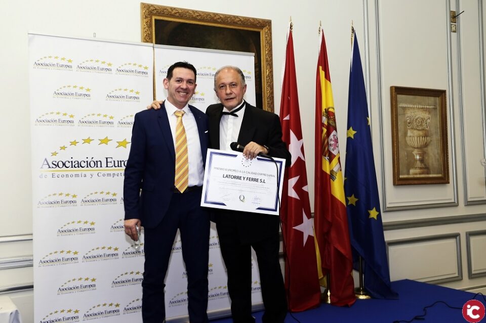AEDEEC concede el premio europeo a la calidad empresarial a las compañías más destacadas del país