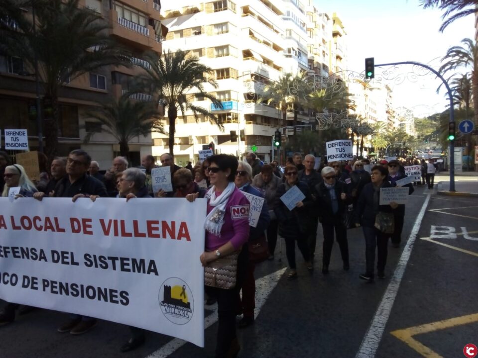 Comunicado sobre la última conferencia y sobre la manifestación de Alicante de la Plataforma Local por la Defensa del Sistema Público de Pensiones