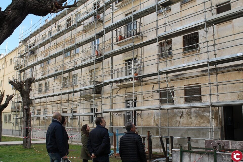 Avancen a bon ritme les obres de la quarta fase del grup Sant Jordi