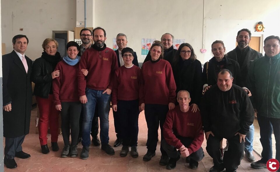 El sector del juguete recibe la visita de la Vicepresidenta de la Generalitat y el Conseller de Economía Sostenible