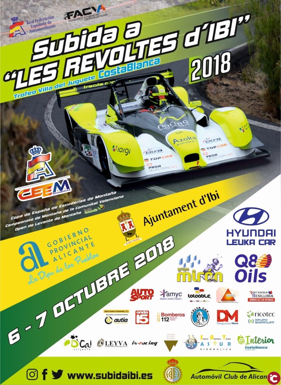 La Subida a "Les Revoltes d'Ibi" será la última prueba puntuable del Campeonato de España de Montaña 2019