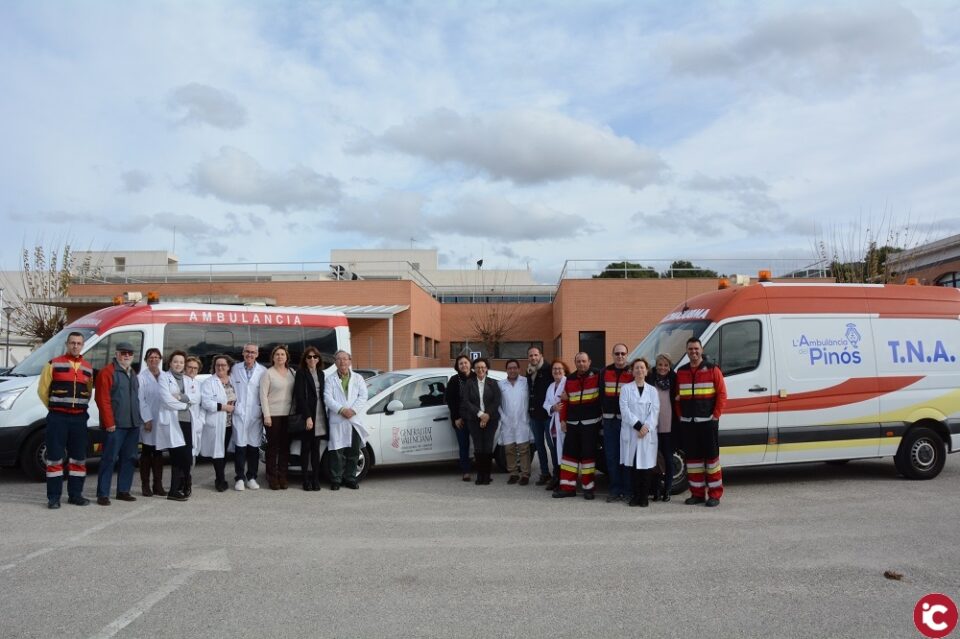 Este miércoles era presentada la nueva ambulancia TNA que ha adquirido el Ayuntamiento de Pinoso