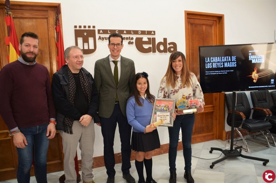 Elda presenta el cartel y el himno oficial de la Cabalgata de Reyes