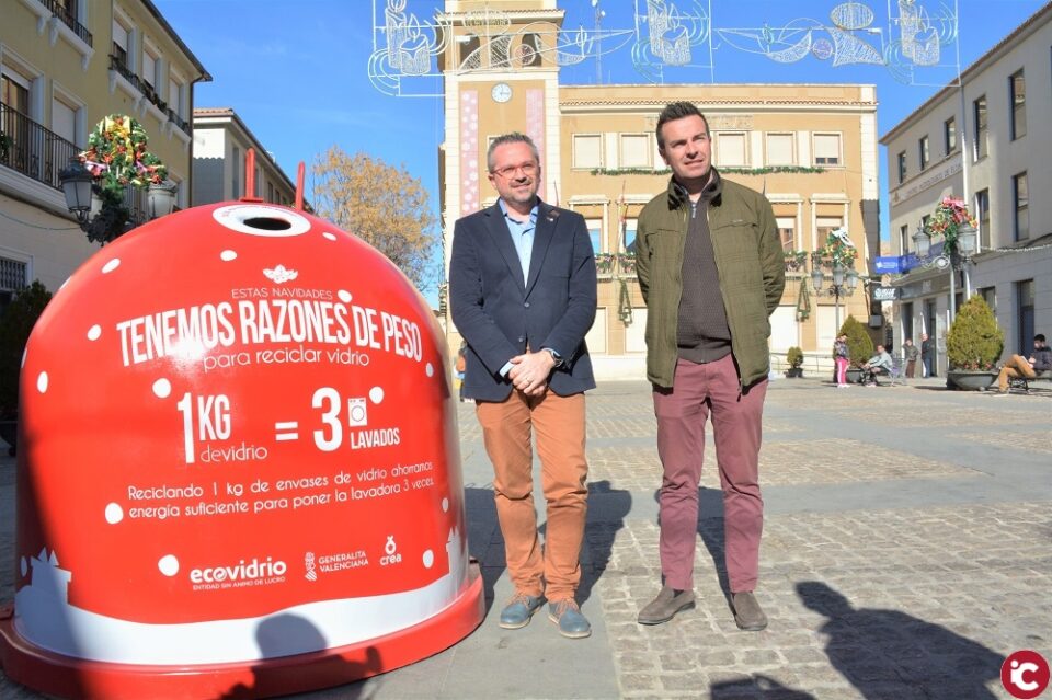 Elda se prepara para reciclar durante Navidad a través de la campaña de Ecovidrio Tenemos razones de peso
