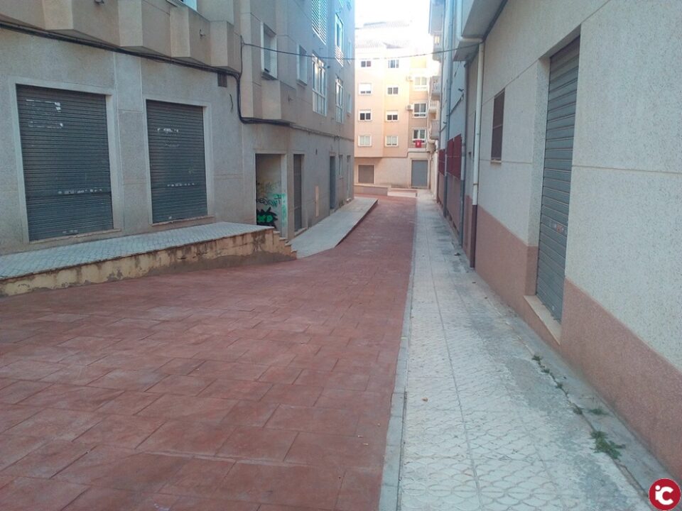 Obras de mejora en la Plaça d'Escals de Ibi
