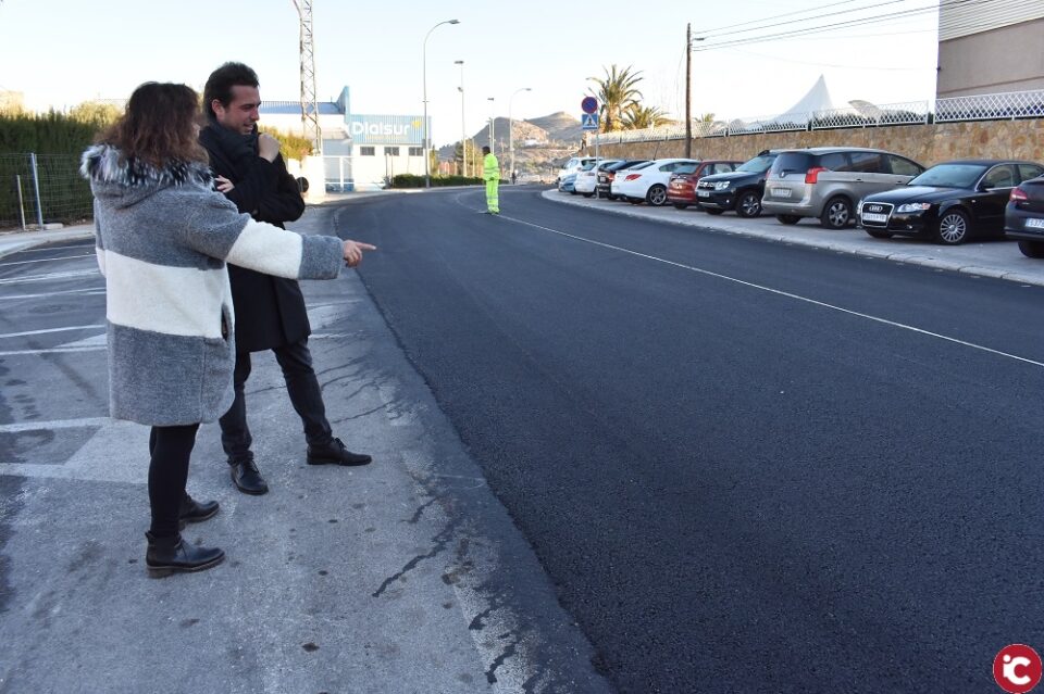 Petrer invierte 65.000 euros en mejoras para el polígono de Salinetes