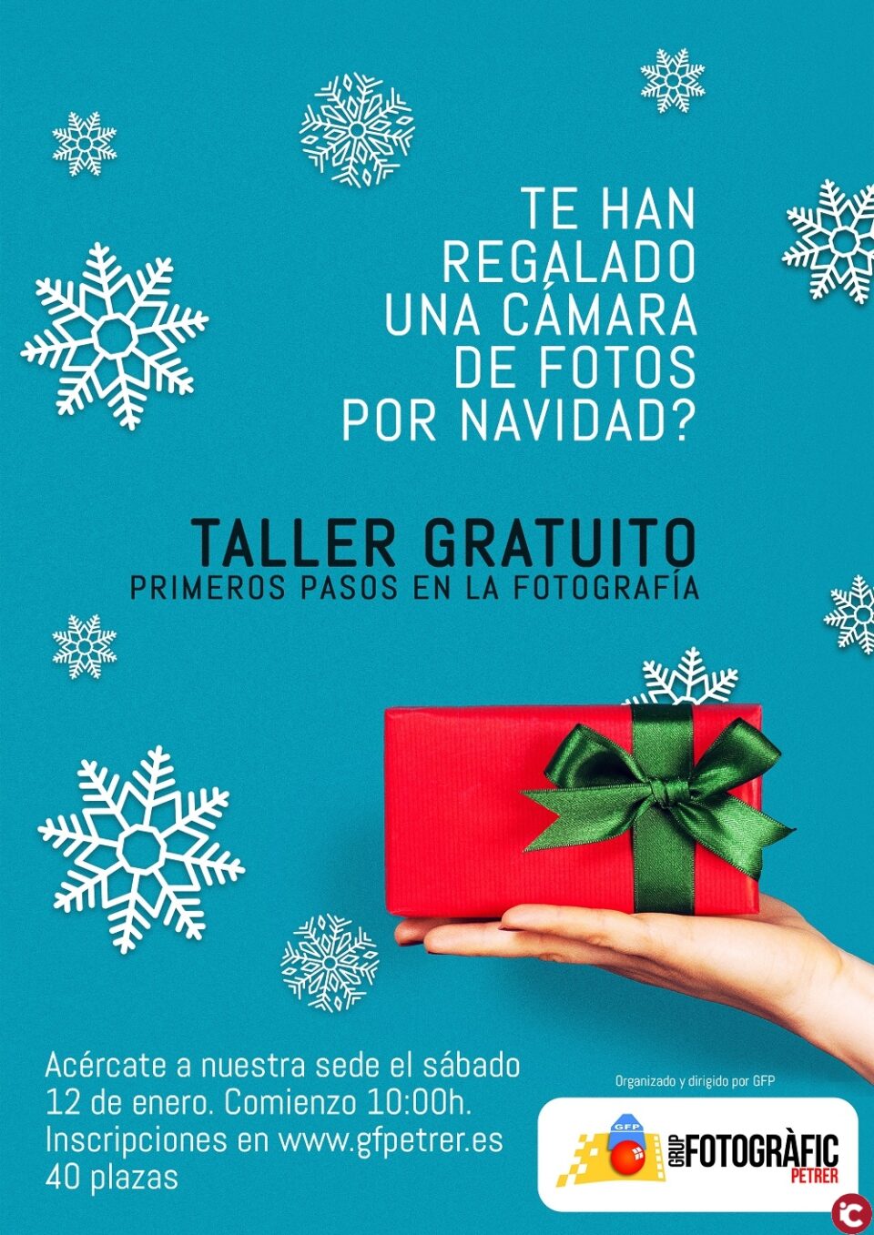 El Grup Fotogràfic de Petrer organiza un taller totalmente gratuito para dar los primeros pasos en fotografía