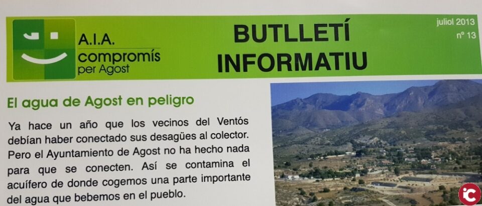 El PP pide explicaciones al equipo de Gobierno después de que la Confederación amenace con multas de hasta 1 millón de euros por los desagües del Ventós
