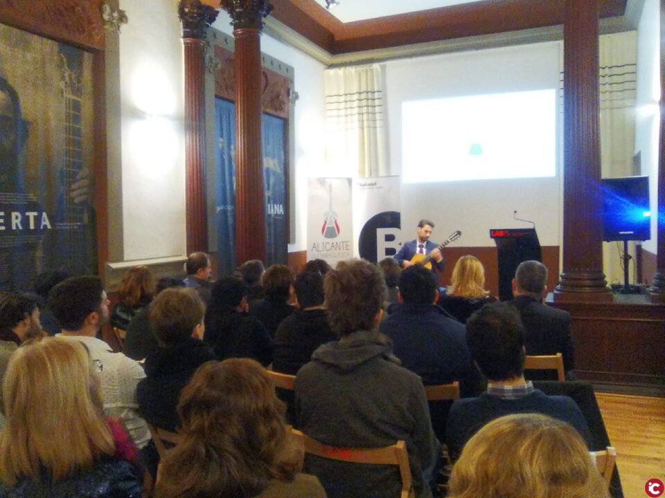 Inauguración del Máster de Guitarra de Alicante en el Portalet