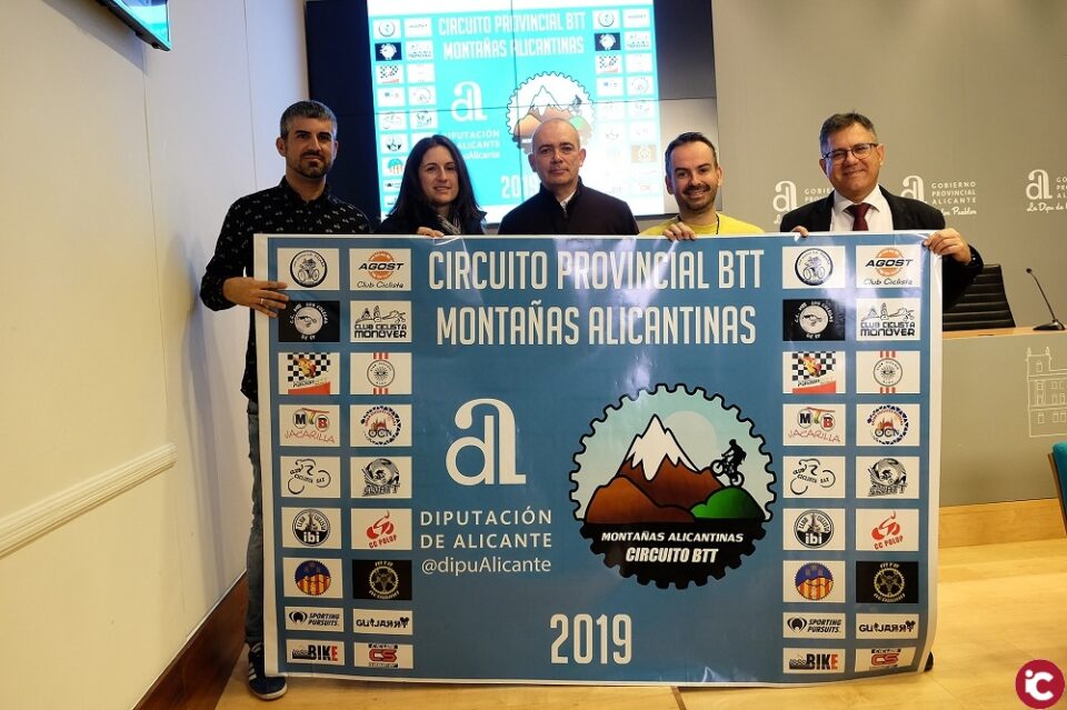 La Diputación de Alicante impulsa el ciclismo de montaña con la creación de un Circuito Provincial de BTT