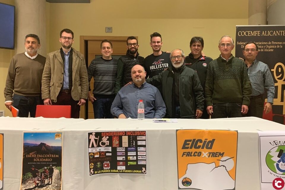 Colaboración entre el Centro Excursionista de Petrer y el CAI COCEMFE