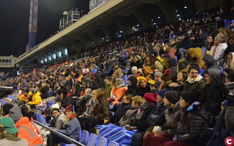 Alicante reúne a 9.182 aficionados en el Rico Pérez y bate el record de público en un partido de la Selección española de fútbol femenino