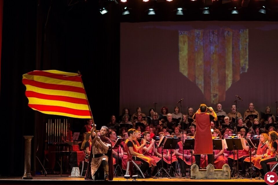 La Colla del Terròs representa "1238. Crònica d'un somni"